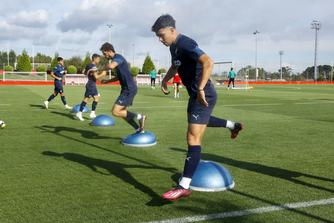 Entrenamiento del Sporting (1/09/23)