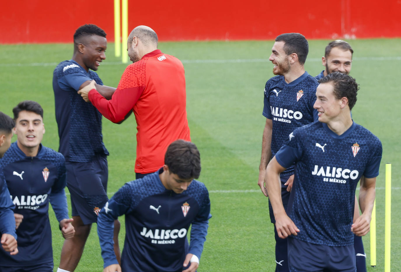 Entrenamiento del Sporting (03/09/23)