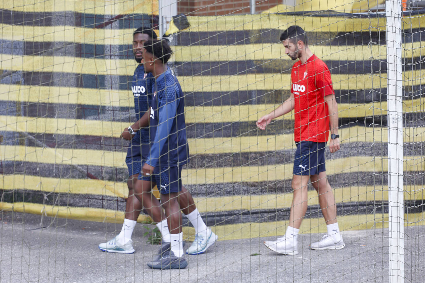 Entrenamiento del Sporting (03/09/23)