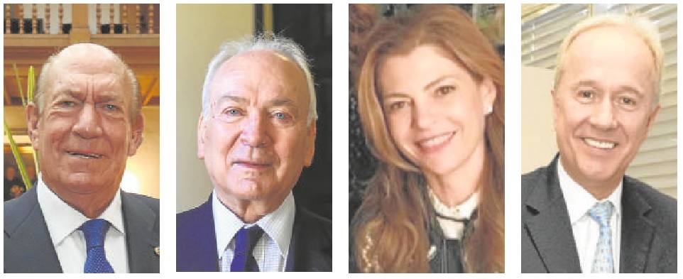 Antonio Suárez, Francisco Rodríguez, M. Fernanda Suárez y Omar González.