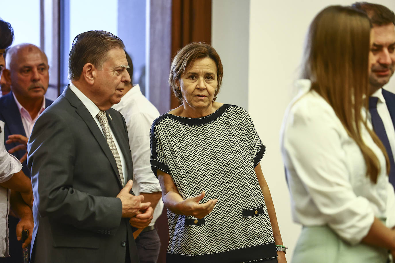 Encuentro de Barbón con los alcaldes y alcaldesas de Asturias