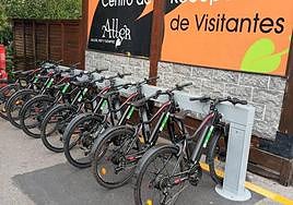 Servicio de bicicletas de Aller.