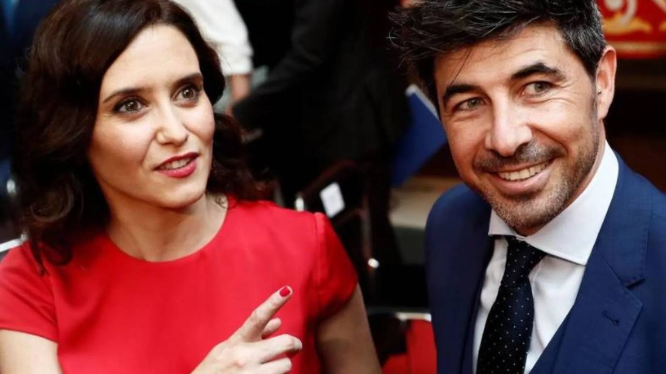 Isabel Díaz Ayuso y Jairo Alonso.