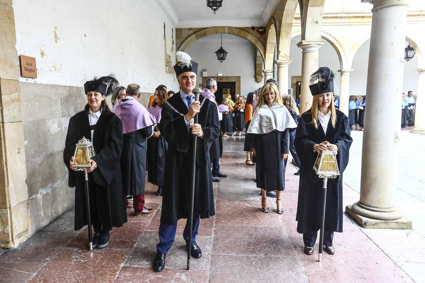 Inicio del curso académico en la Universidad de Oviedo, en imágenes