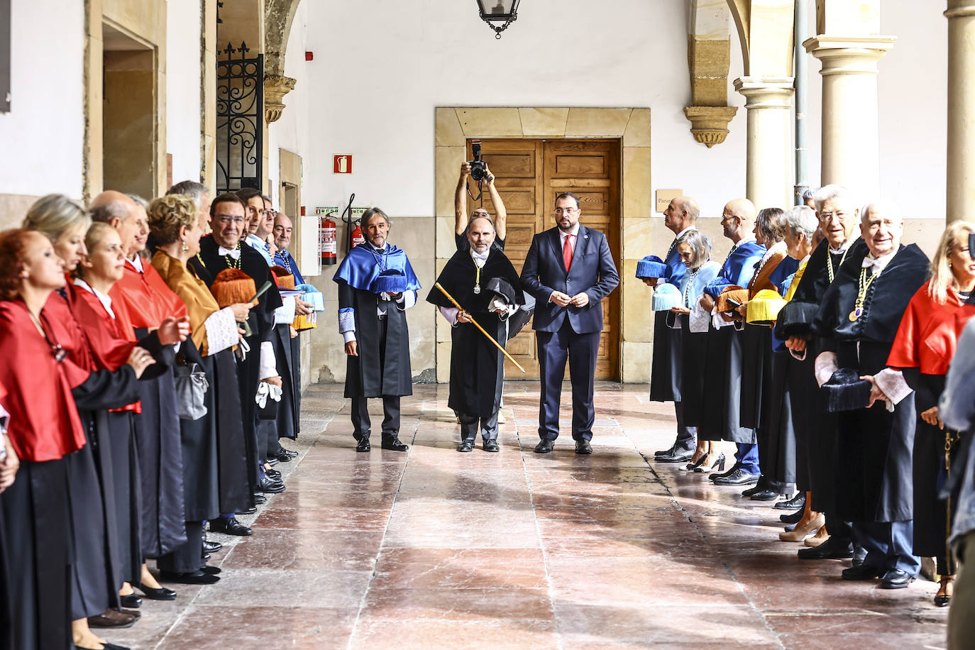 Inicio del curso académico en la Universidad de Oviedo, en imágenes