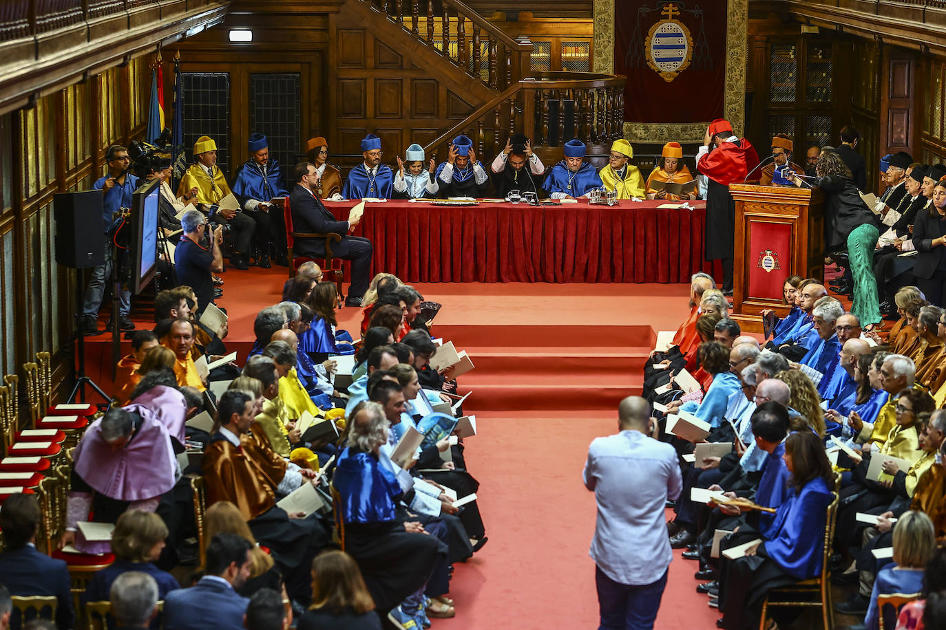 Inicio del curso académico en la Universidad de Oviedo, en imágenes