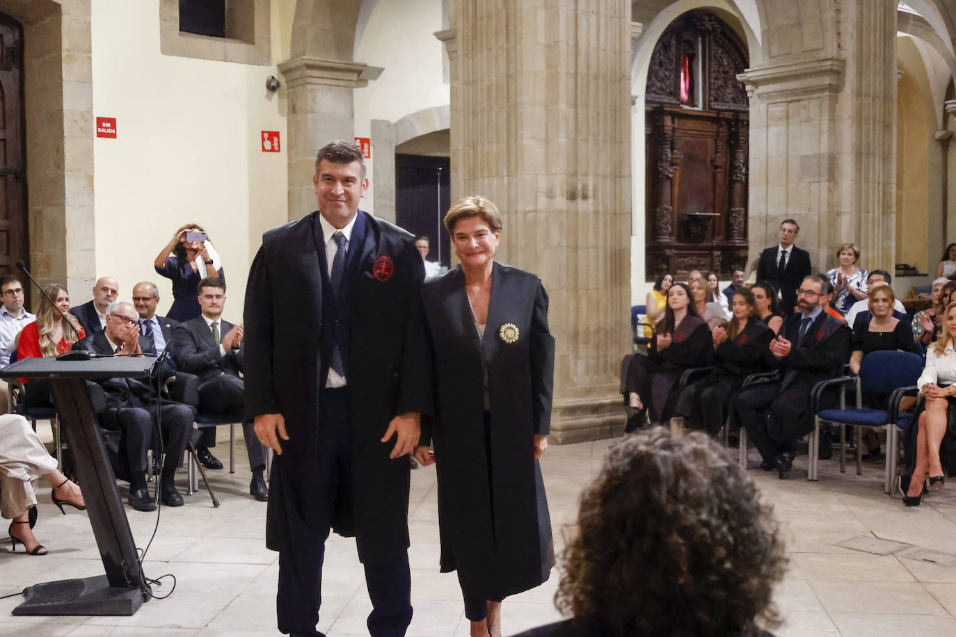 Acto de jura de los abogados en la Colegiata