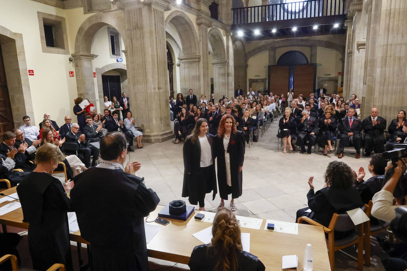 Acto de jura de los abogados en la Colegiata