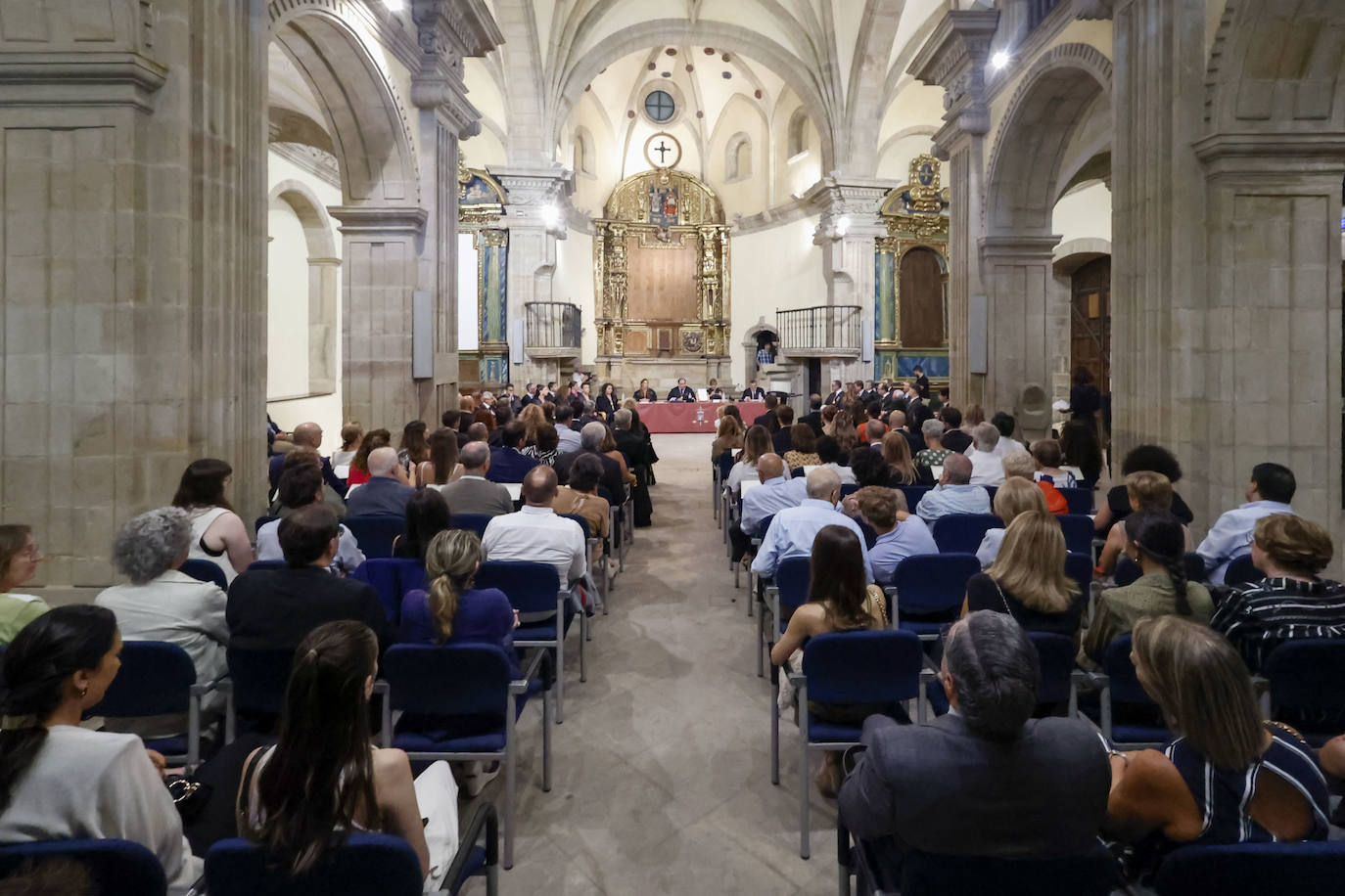 Acto de jura de los abogados en la Colegiata