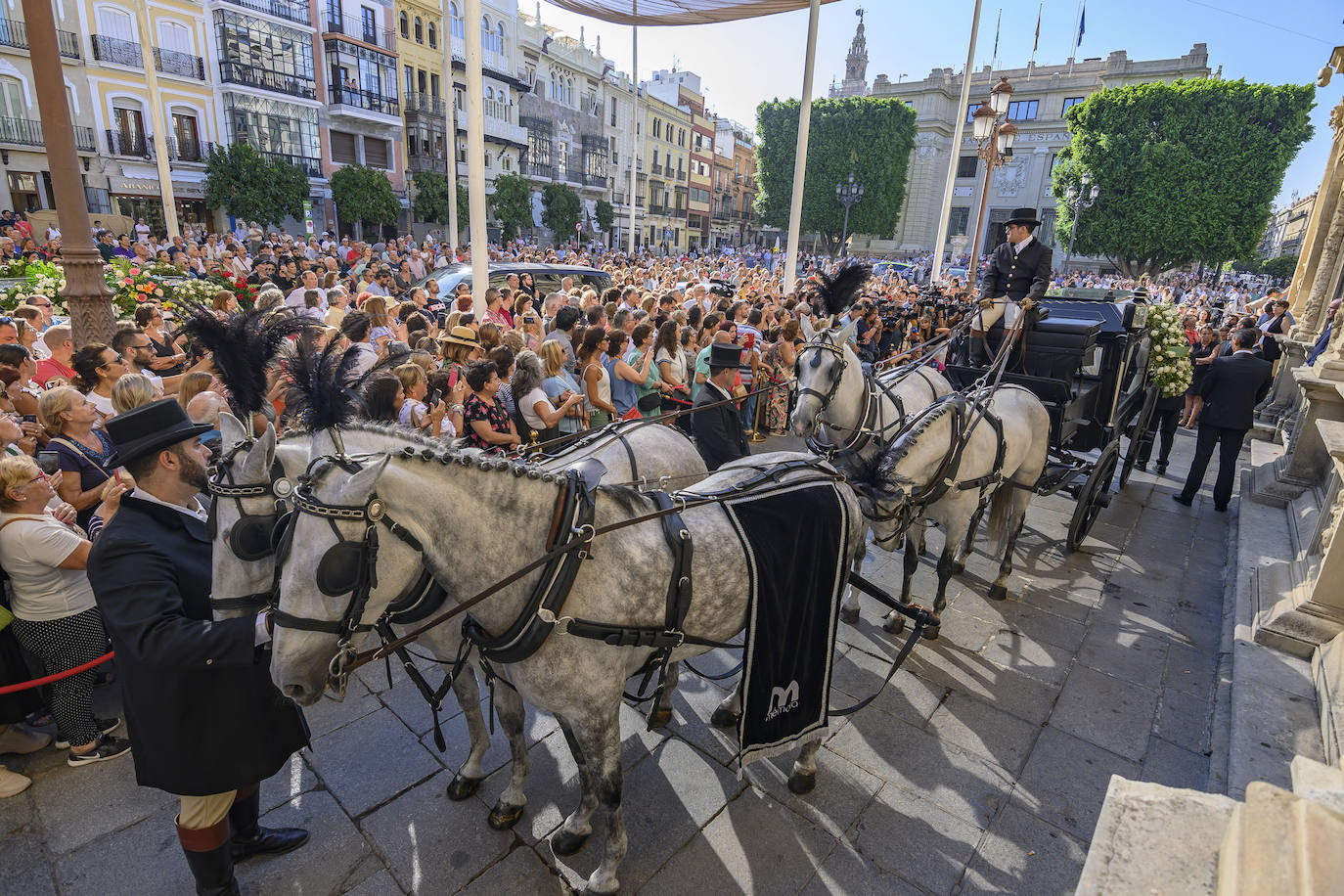 Multitudinario adiós a María Jiménez, una «artista inmortal»