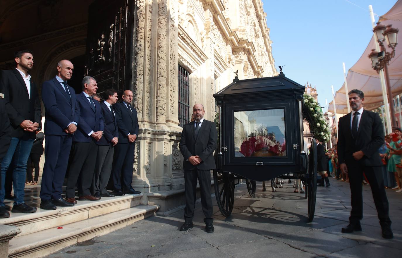 Multitudinario adiós a María Jiménez, una «artista inmortal»