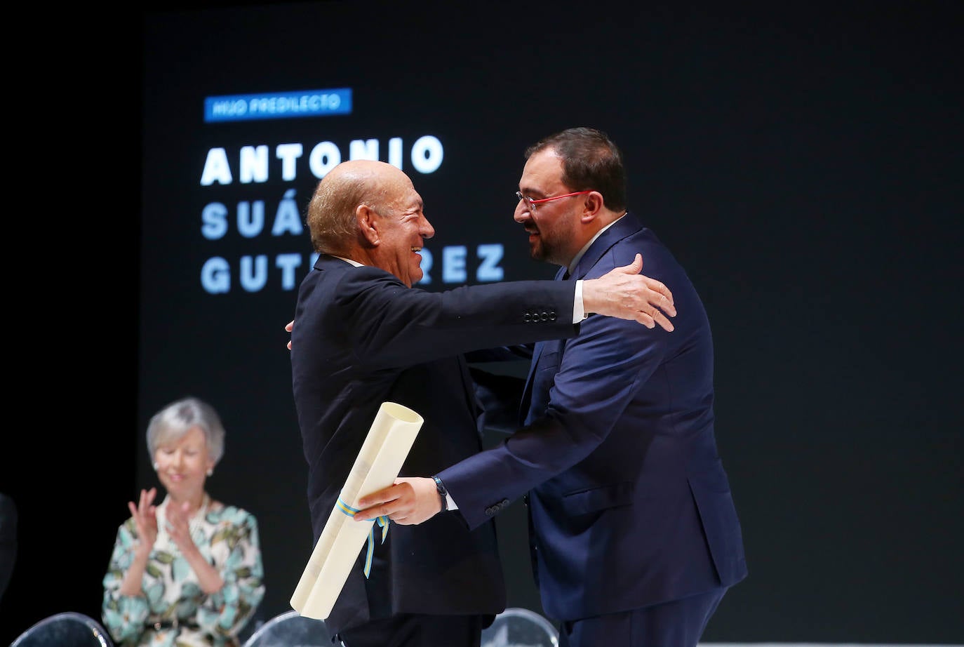 Los asistentes a la entrega de las Medallas de Asturias