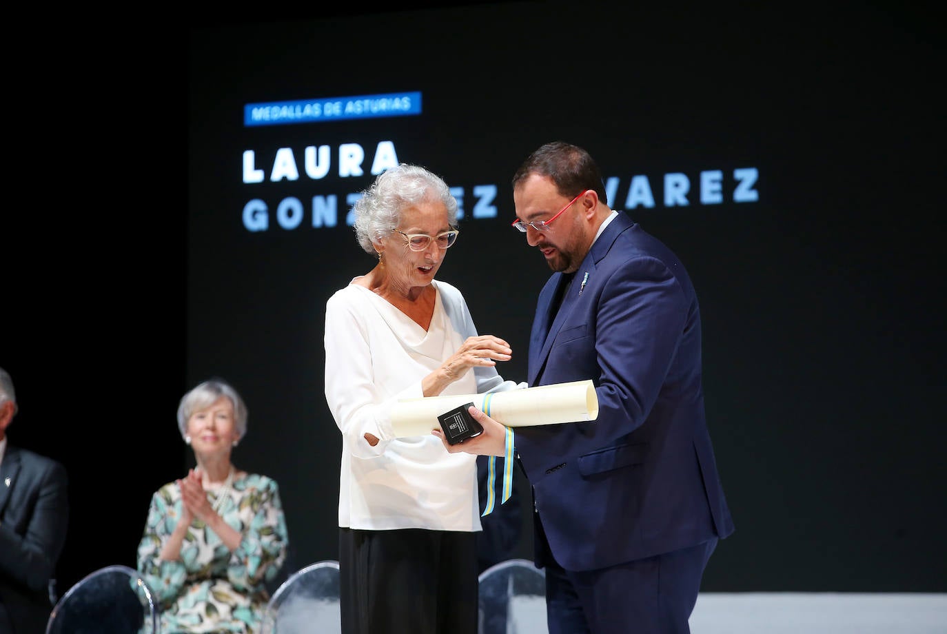 Los asistentes a la entrega de las Medallas de Asturias