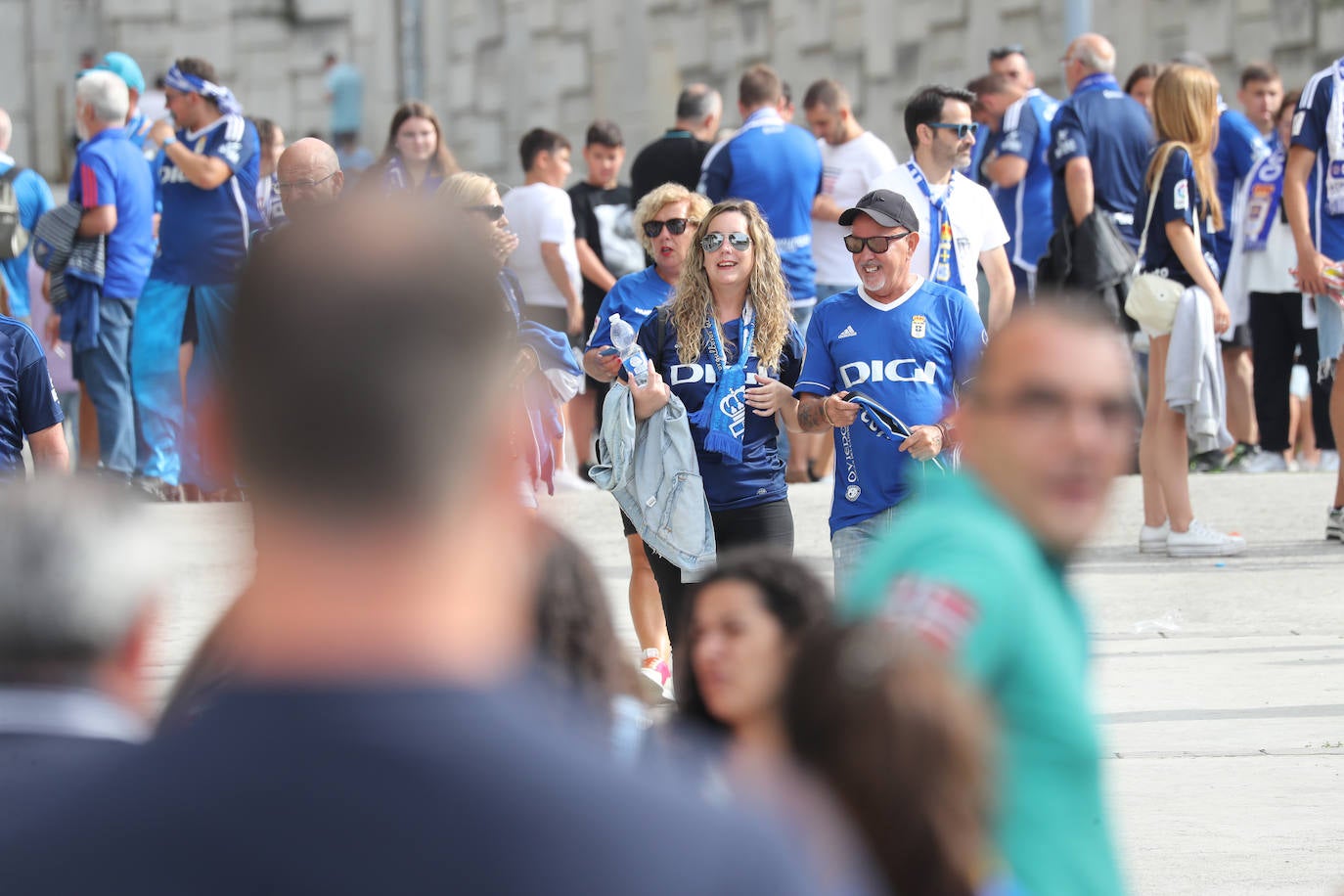 Rivalidad y sentimiento: así se vivieron los minutos previos al derbi en el Tartiere