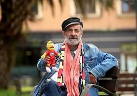 Chus Pedro, en El Entrego.