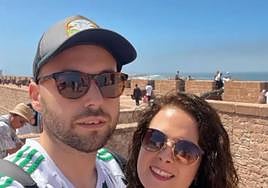 La asturiana Irene S. Cidón y Alejandro Varela, en su viaje por Marruecos.