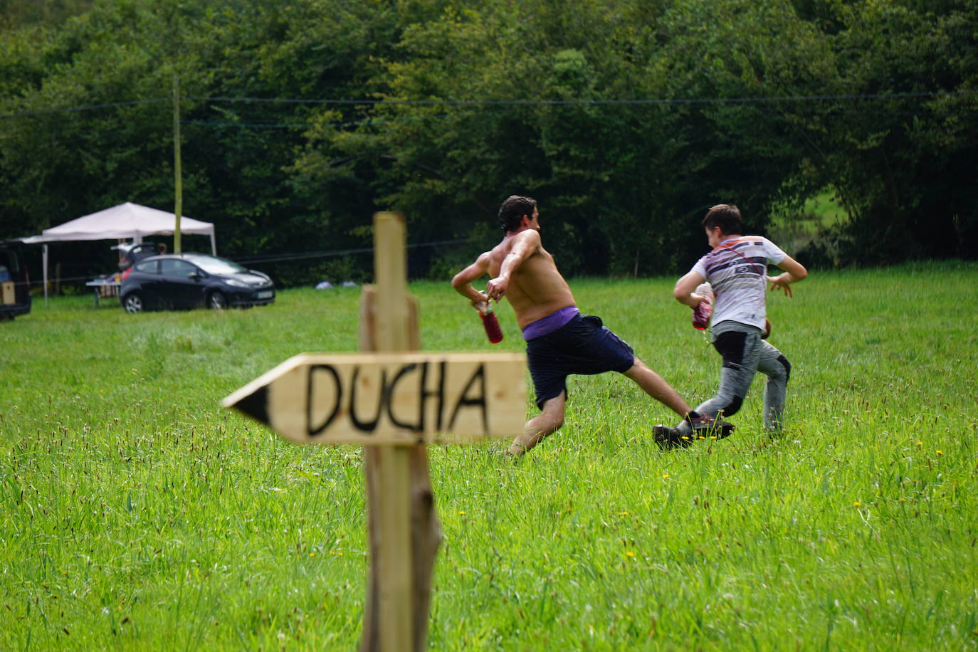 Llamigu batalla entre vino