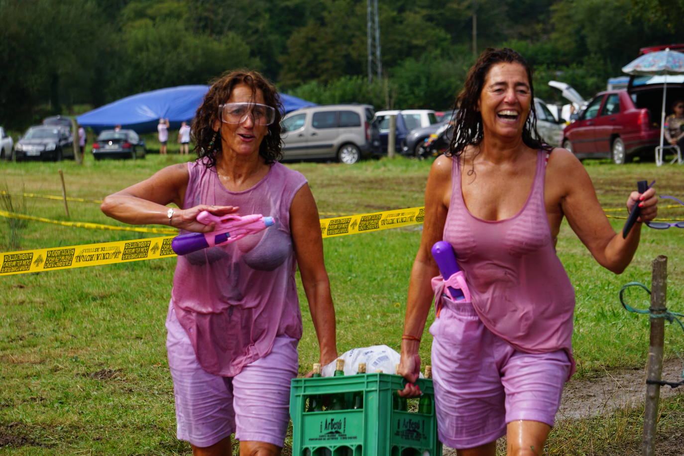 Llamigu batalla entre vino