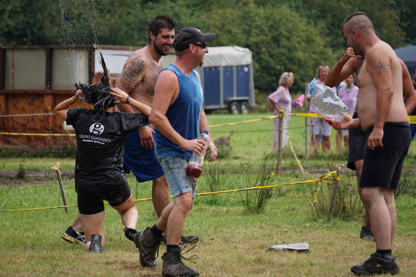 Llamigu batalla entre vino