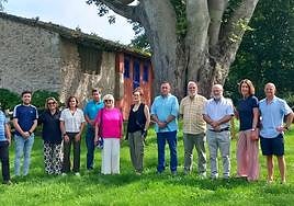 Descendientes de Ángel Sordo y Magdalena Haces, vecinos de Porrúa y miembros de Llacín.
