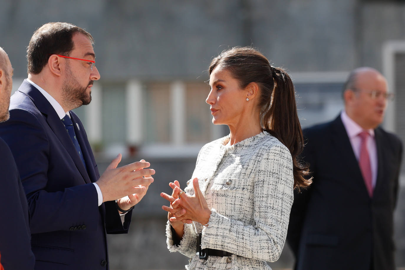 Las mejores imágenes de la Reina en Asturias