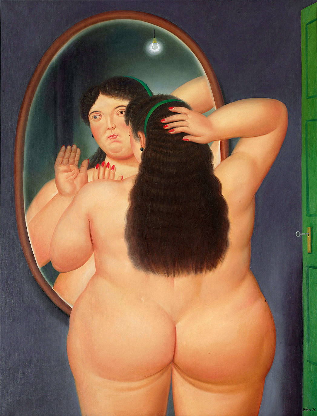 'Mujer frente al espejo'