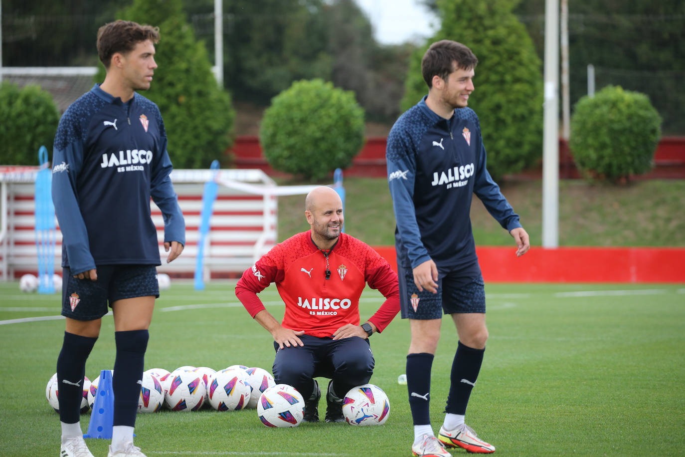 Entrenamiento del Sporting (15/09/23)