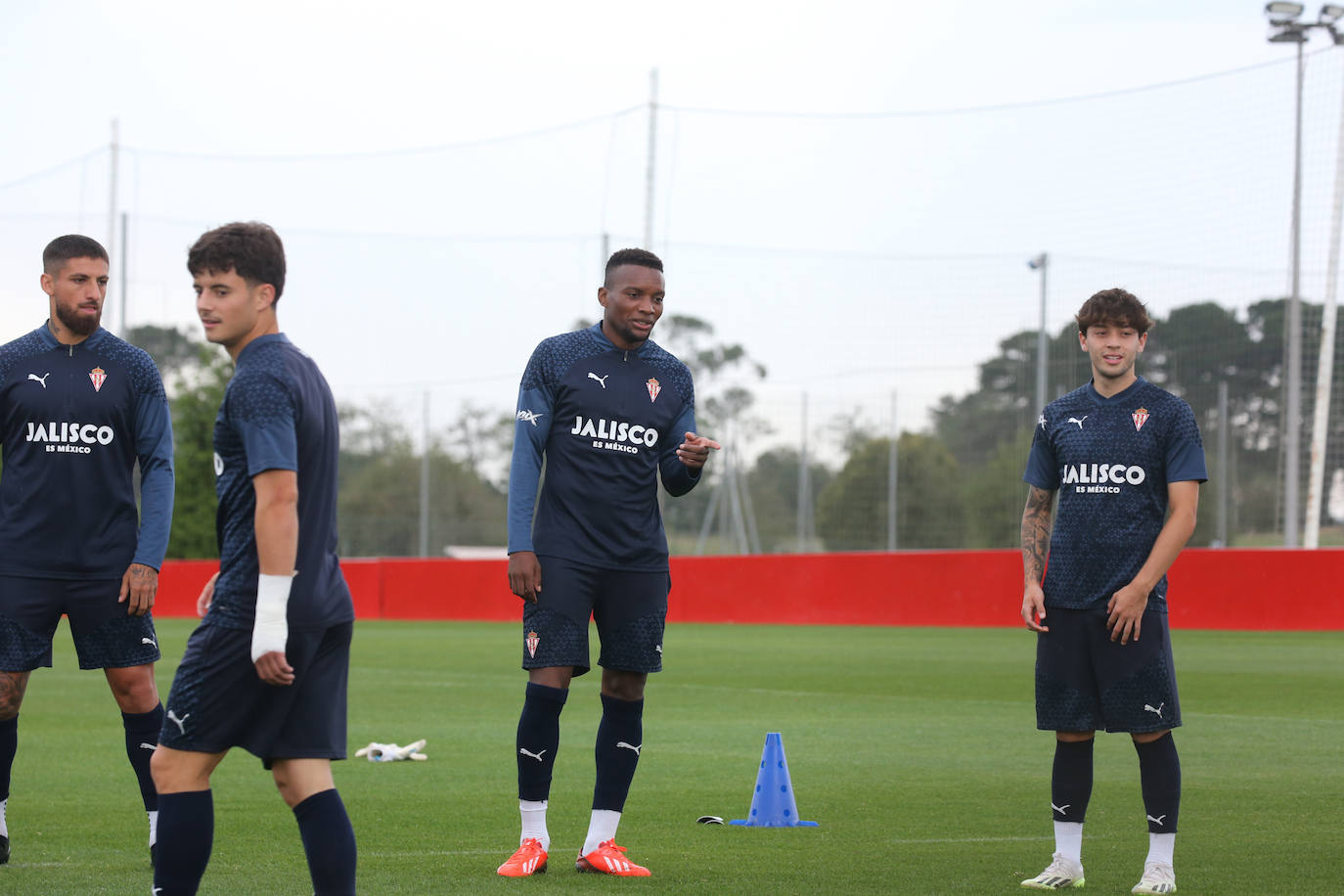 Entrenamiento del Sporting (15/09/23)