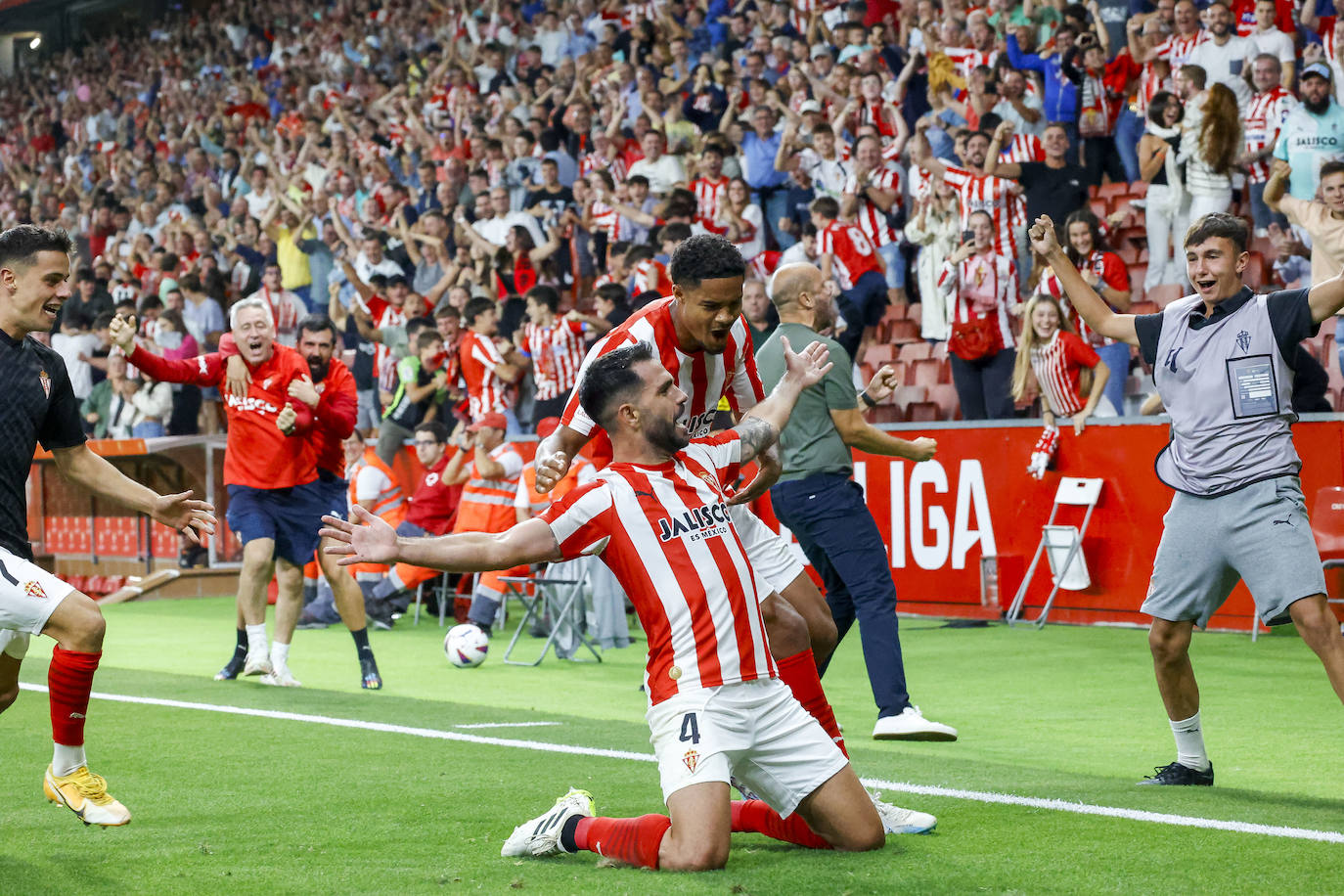 Las mejores jugadas del Sporting - Tenerife