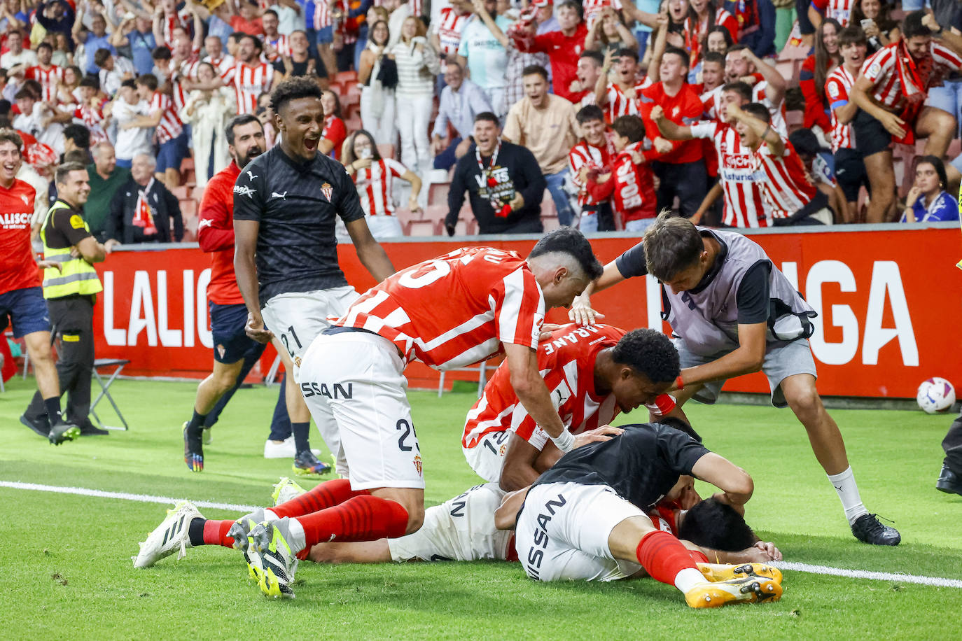 Las mejores jugadas del Sporting - Tenerife