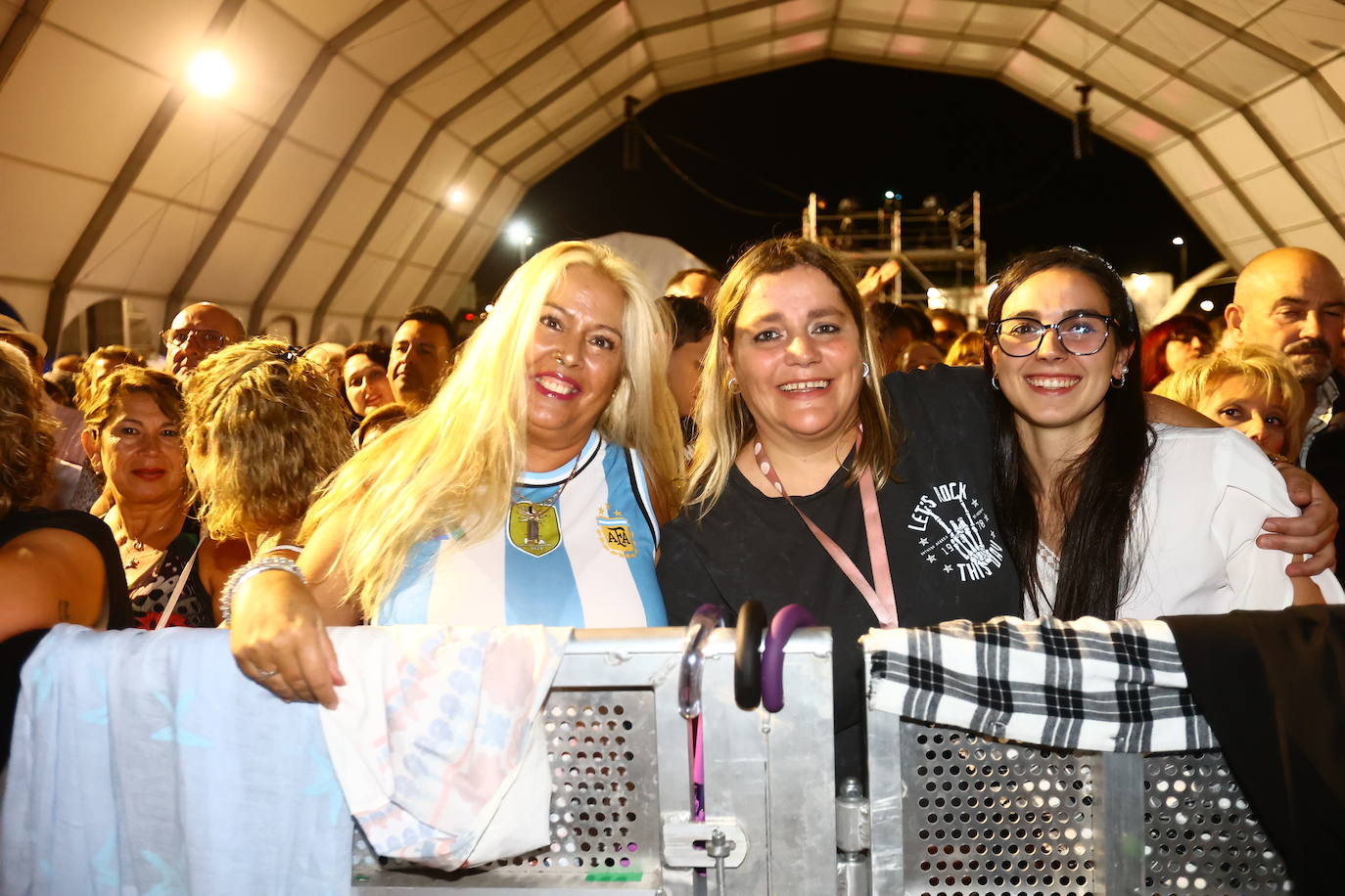 El concierto de Pimpinela en San Mateo, en imágenes