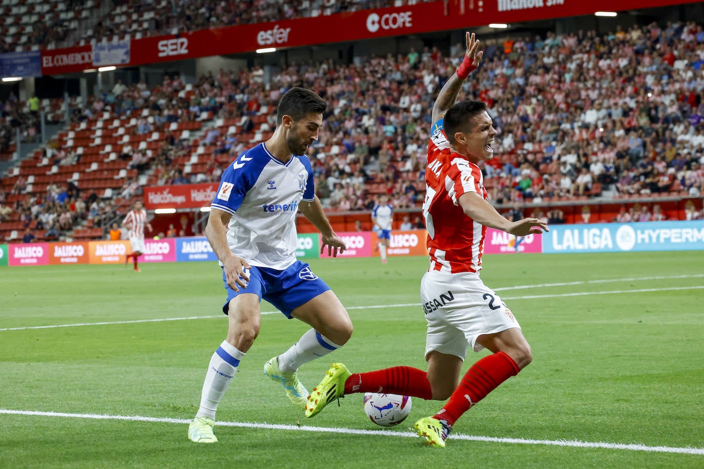 Las mejores jugadas del Sporting - Tenerife