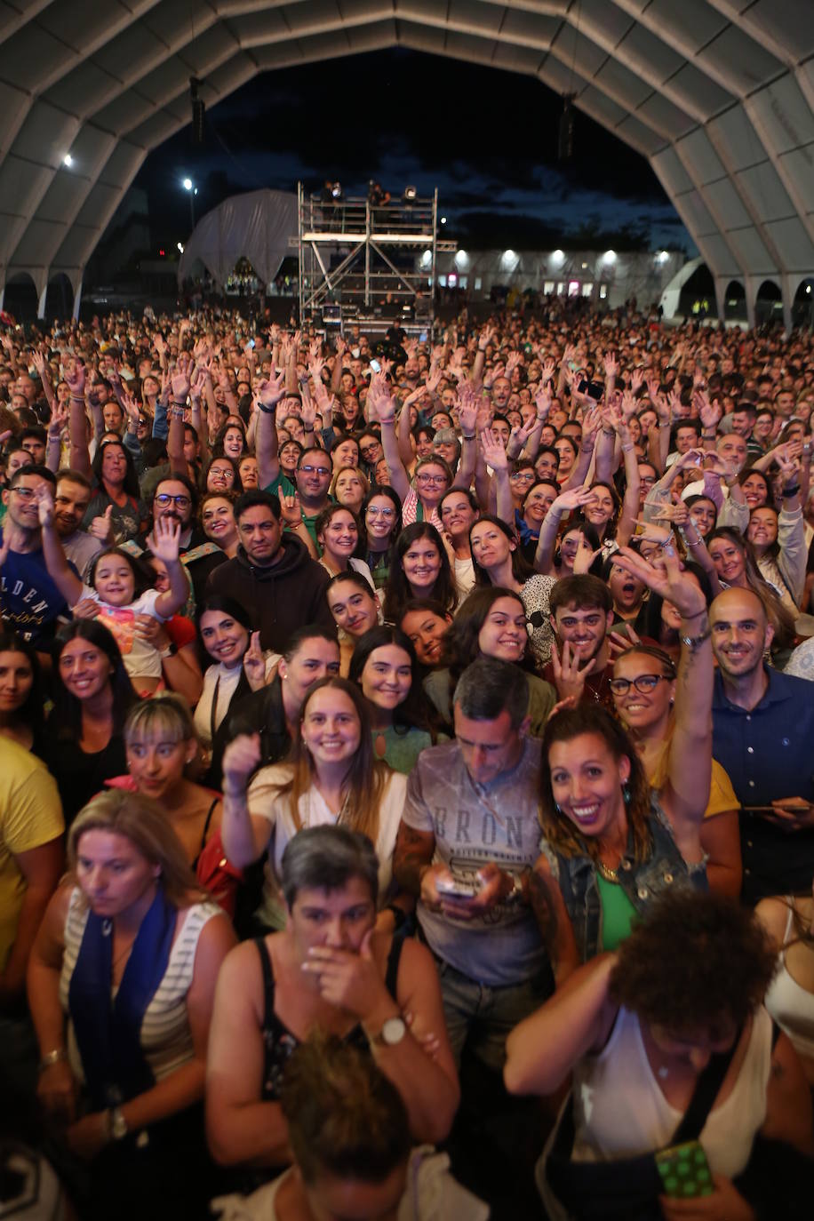 El concierto de Bisbal en San Mateo, en imágenes