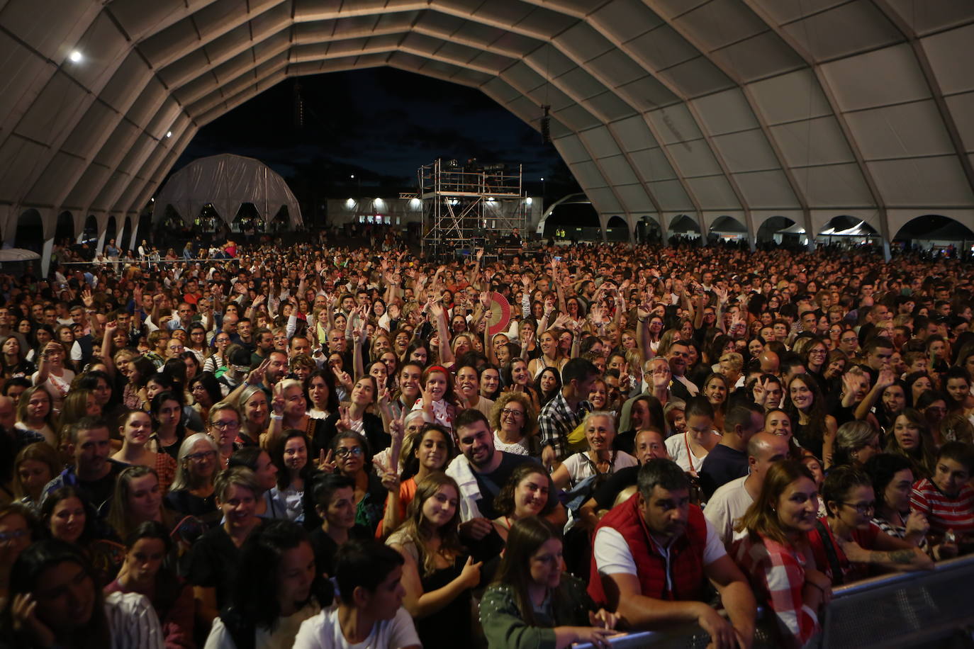 El concierto de Bisbal en San Mateo, en imágenes