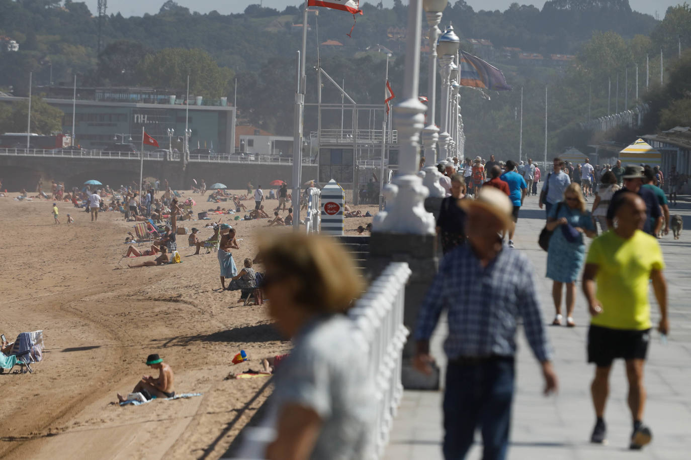 El verano se despide a lo grande en Gijón