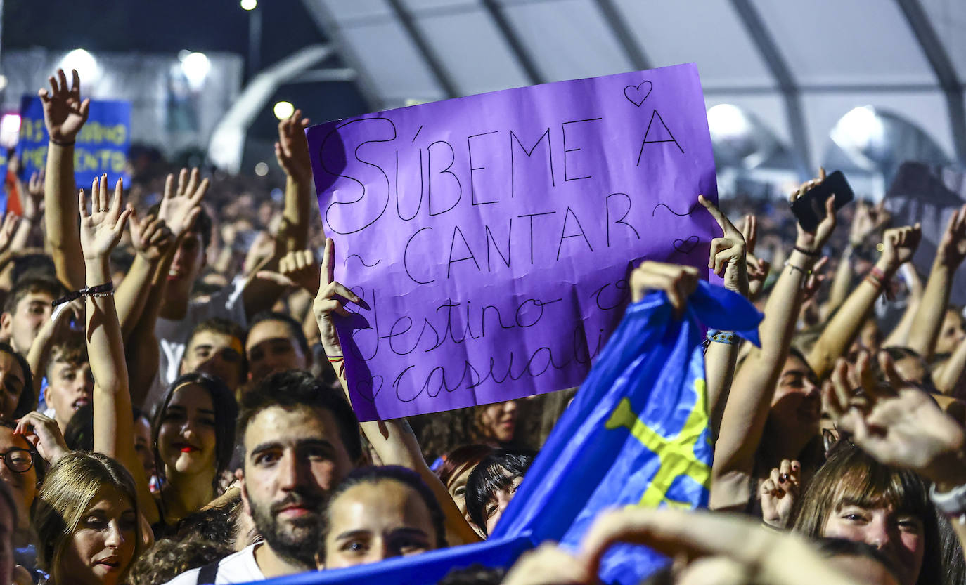 Melendi pone el broche de oro al triplete de conciertos en San Mateo