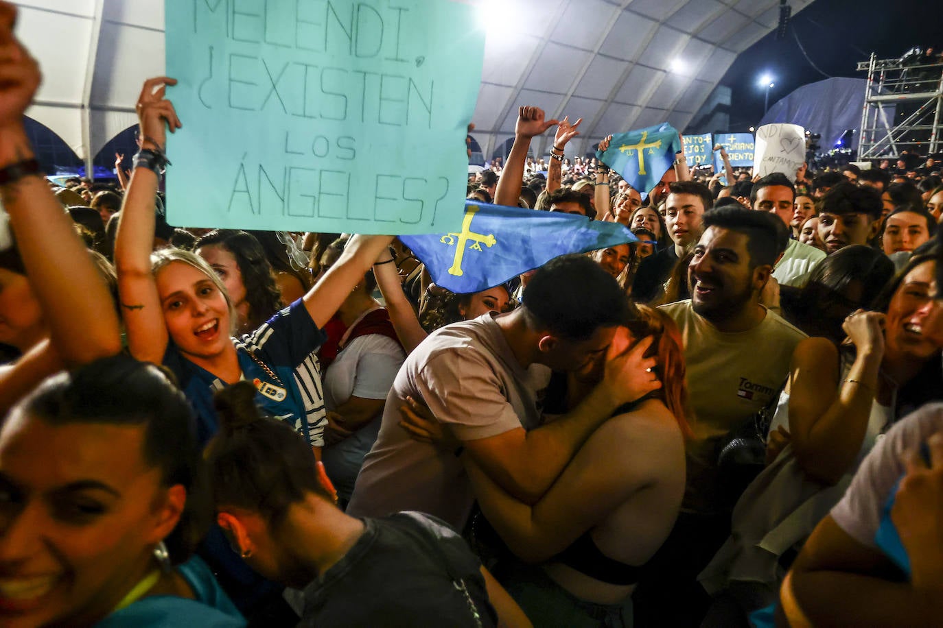 Melendi pone el broche de oro al triplete de conciertos en San Mateo