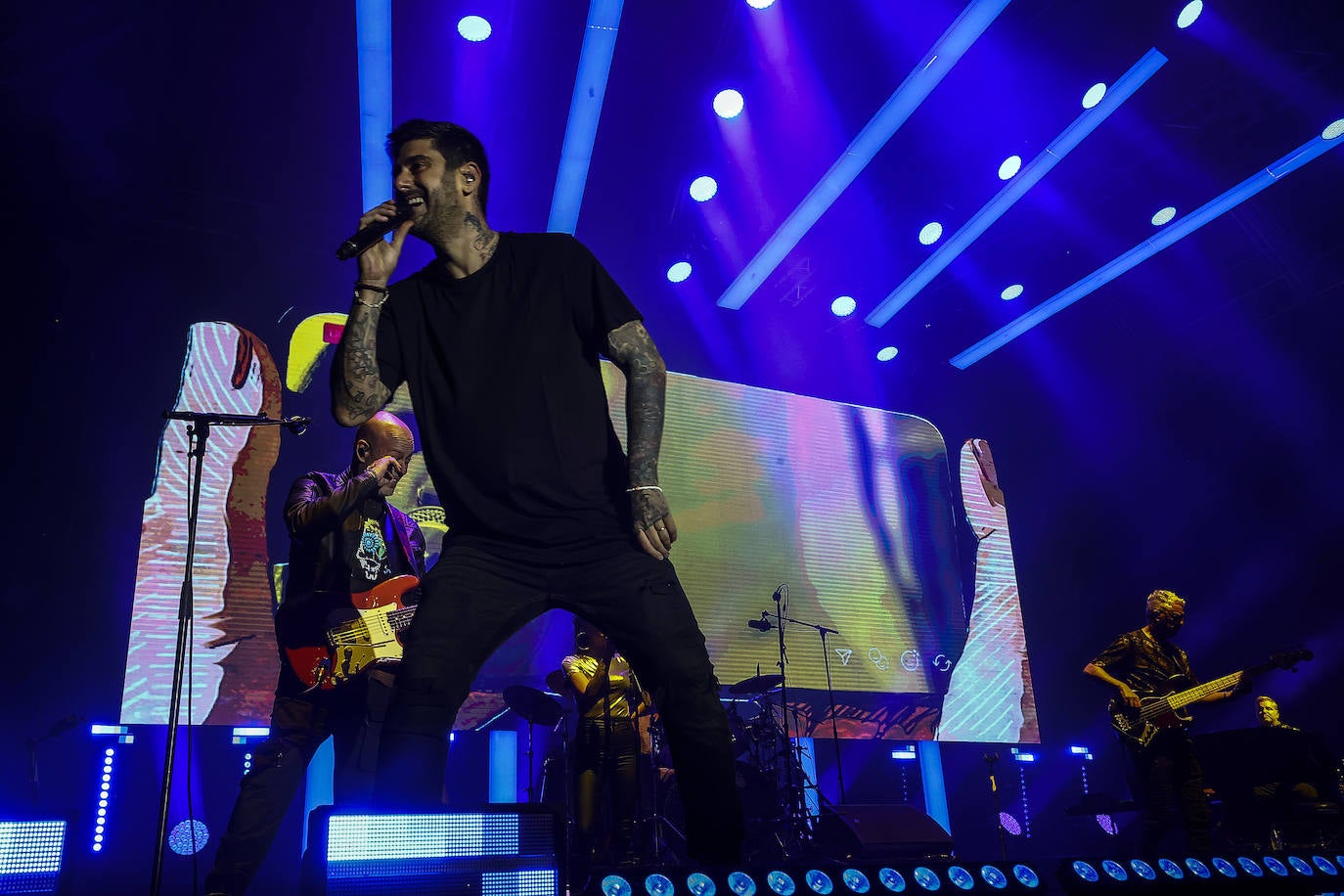 Melendi pone el broche de oro al triplete de conciertos en San Mateo