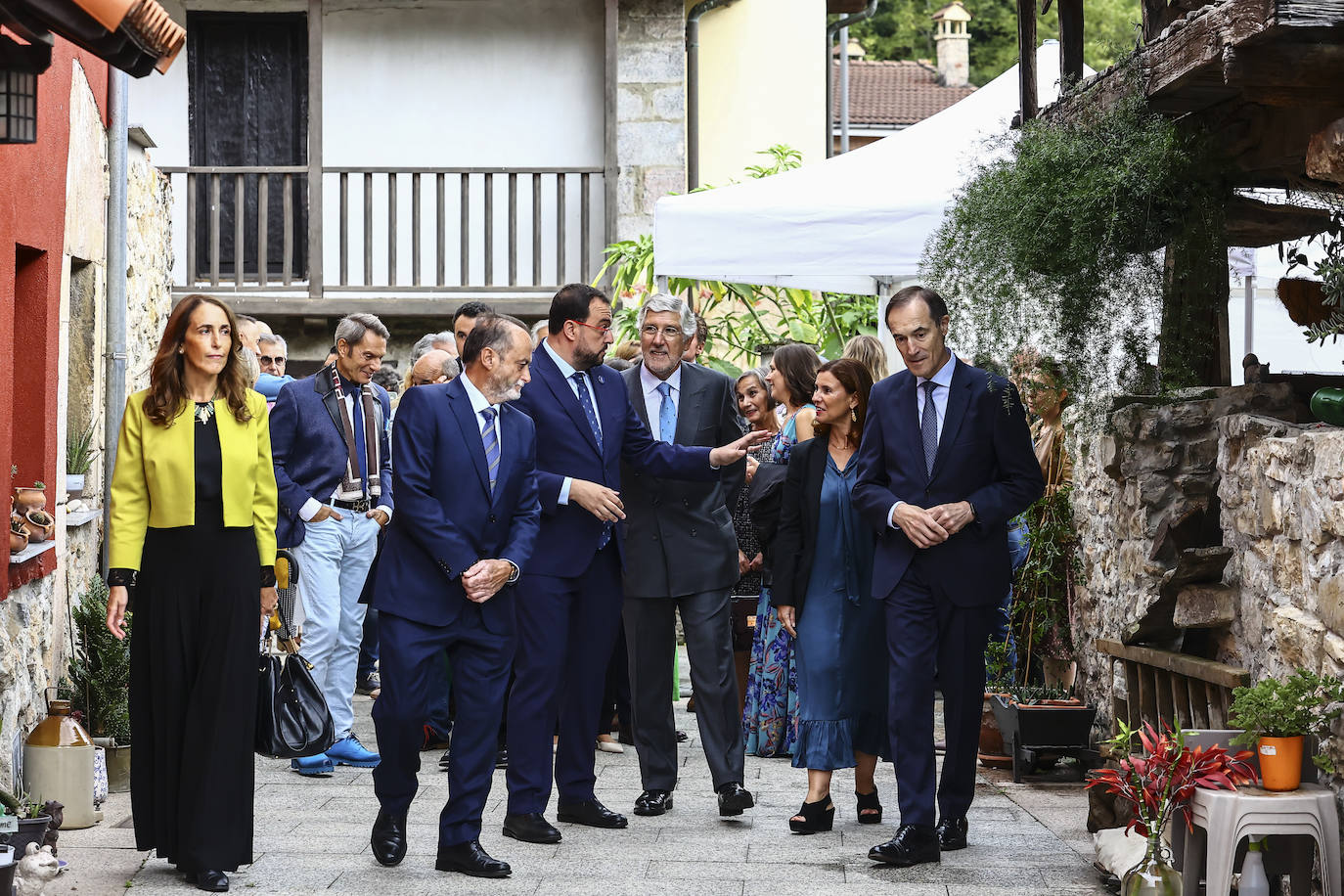 Así ha sido la inauguración de la Central Artística de Bueño