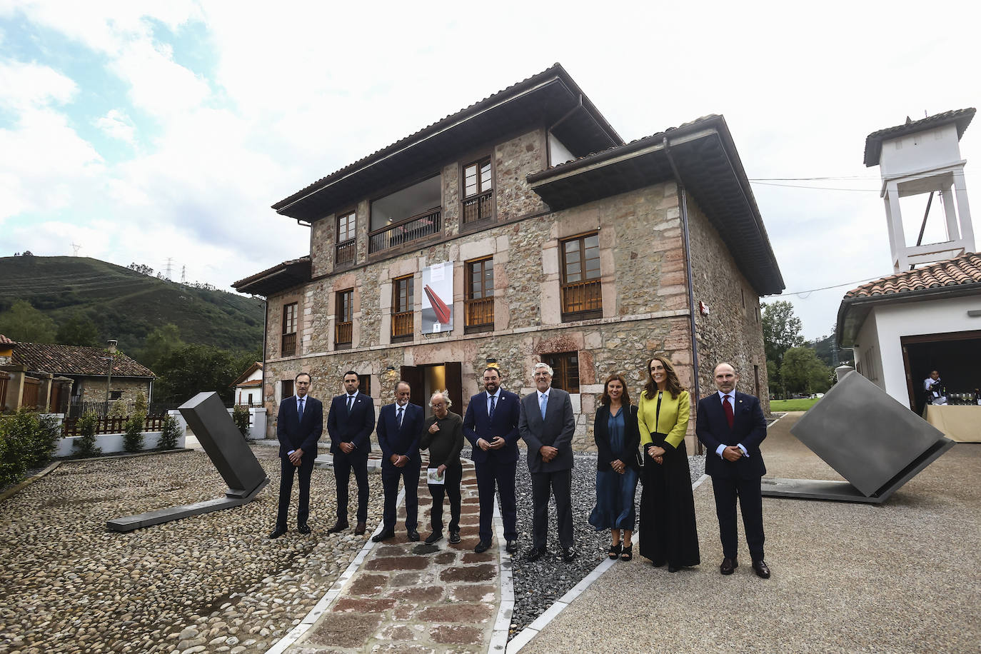 Así ha sido la inauguración de la Central Artística de Bueño