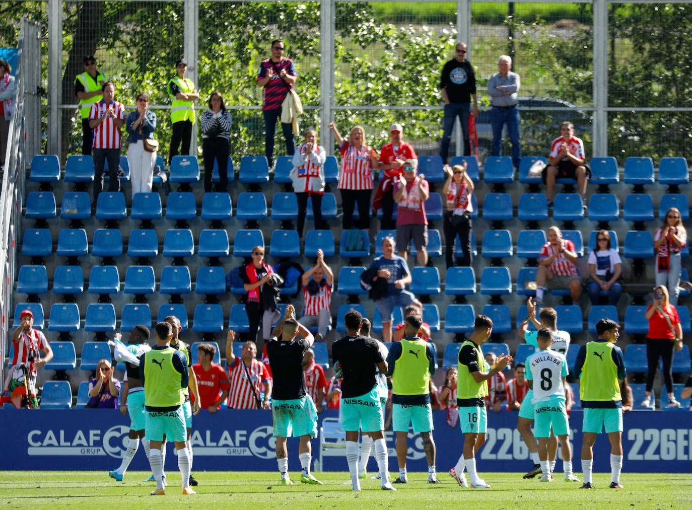 Las mejores imágenes del Andorra - Sporting