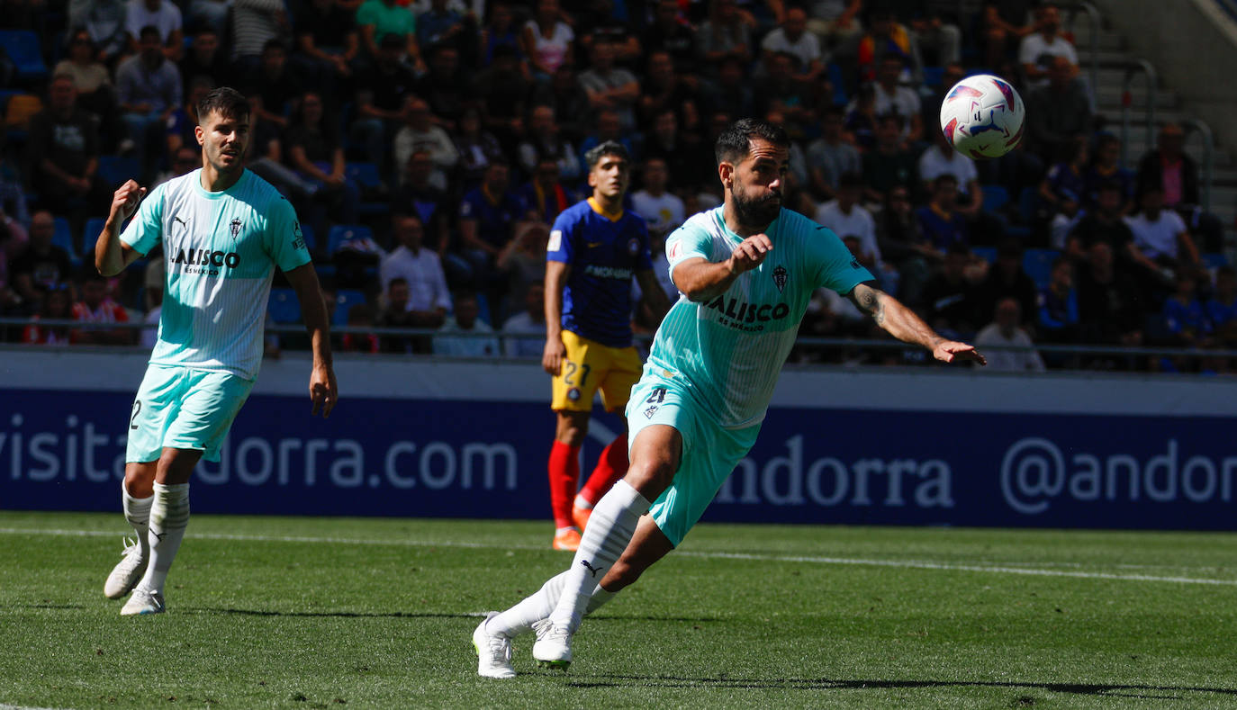 Las mejores imágenes del Andorra - Sporting