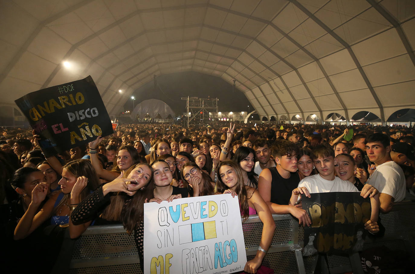 Quevedo desata la locura en San Mateo