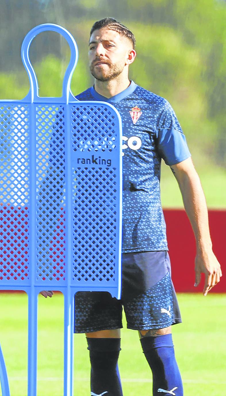 El uruguayo Gio Zarfino, en Mareo.