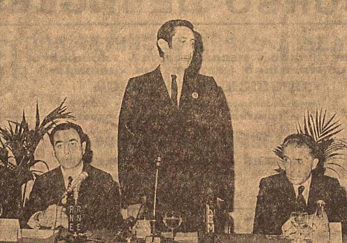 Intervención del ministro de Educación y Ciencia.