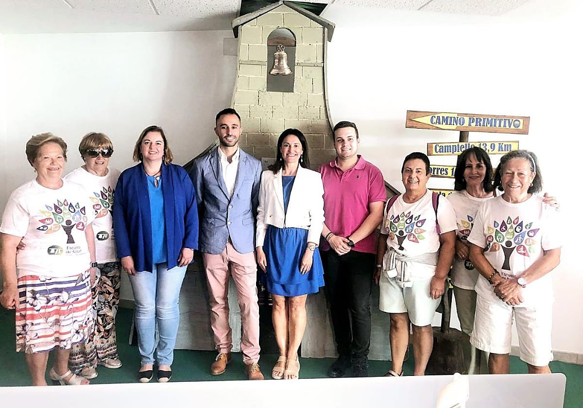 Presentación en Tineo del proyecto Camino de Santiago Saludable y Cultural-Aldea 0.