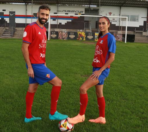 Sara Calvente y David Llerandi, en Ceares.