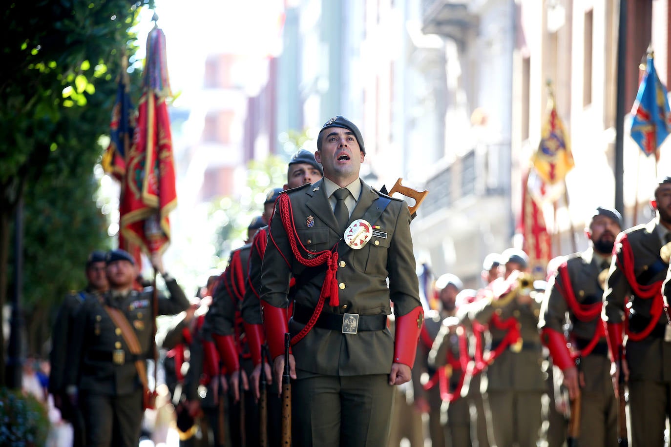 Así ha sido el homenaje al Cabo Noval en Oviedo