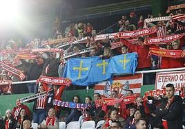 Gradas de El Sardinero repletas de aficionados del Sporting en el encuentro de este enero.