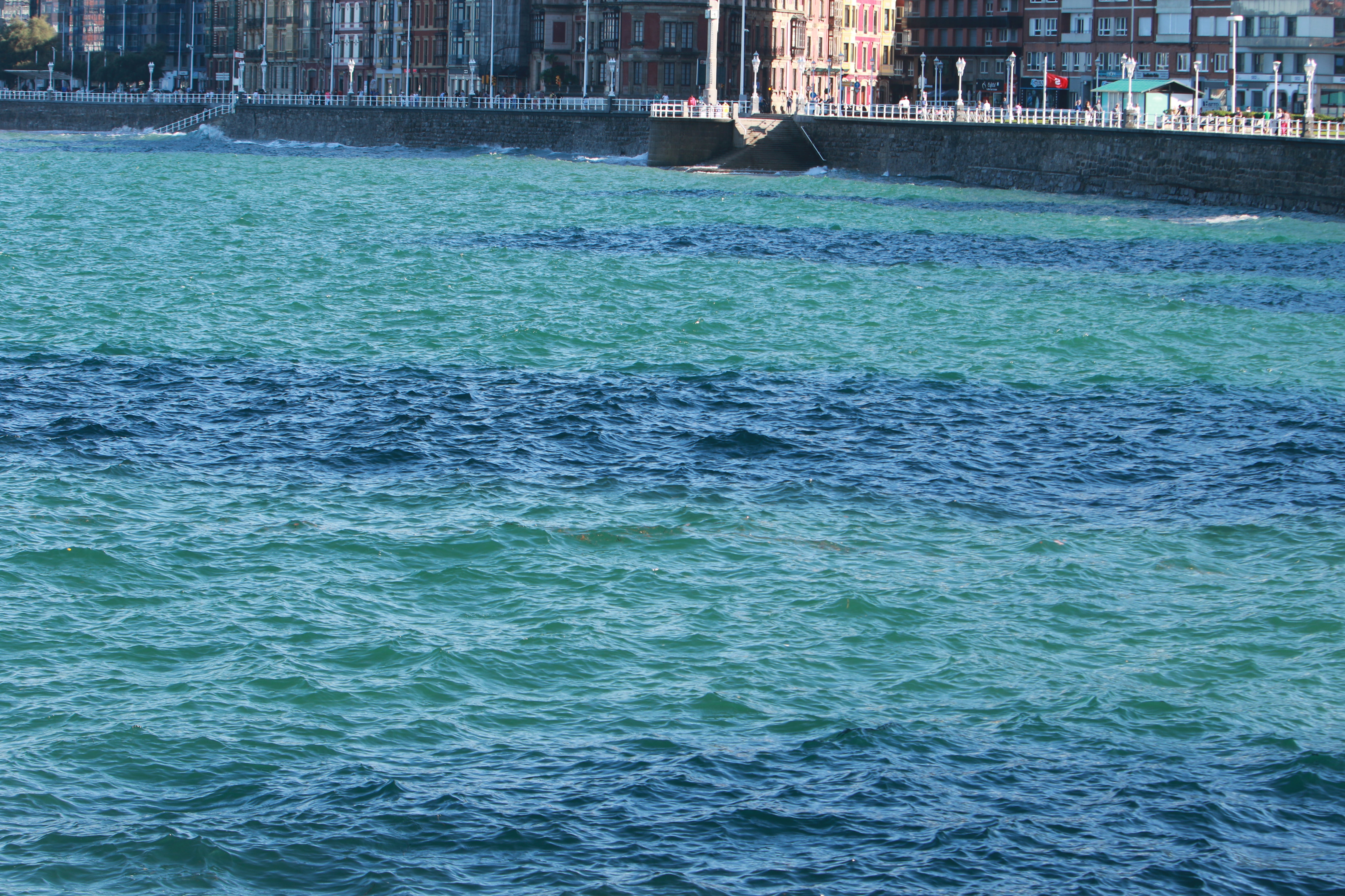 La gran mareona de septiembre en Gijón